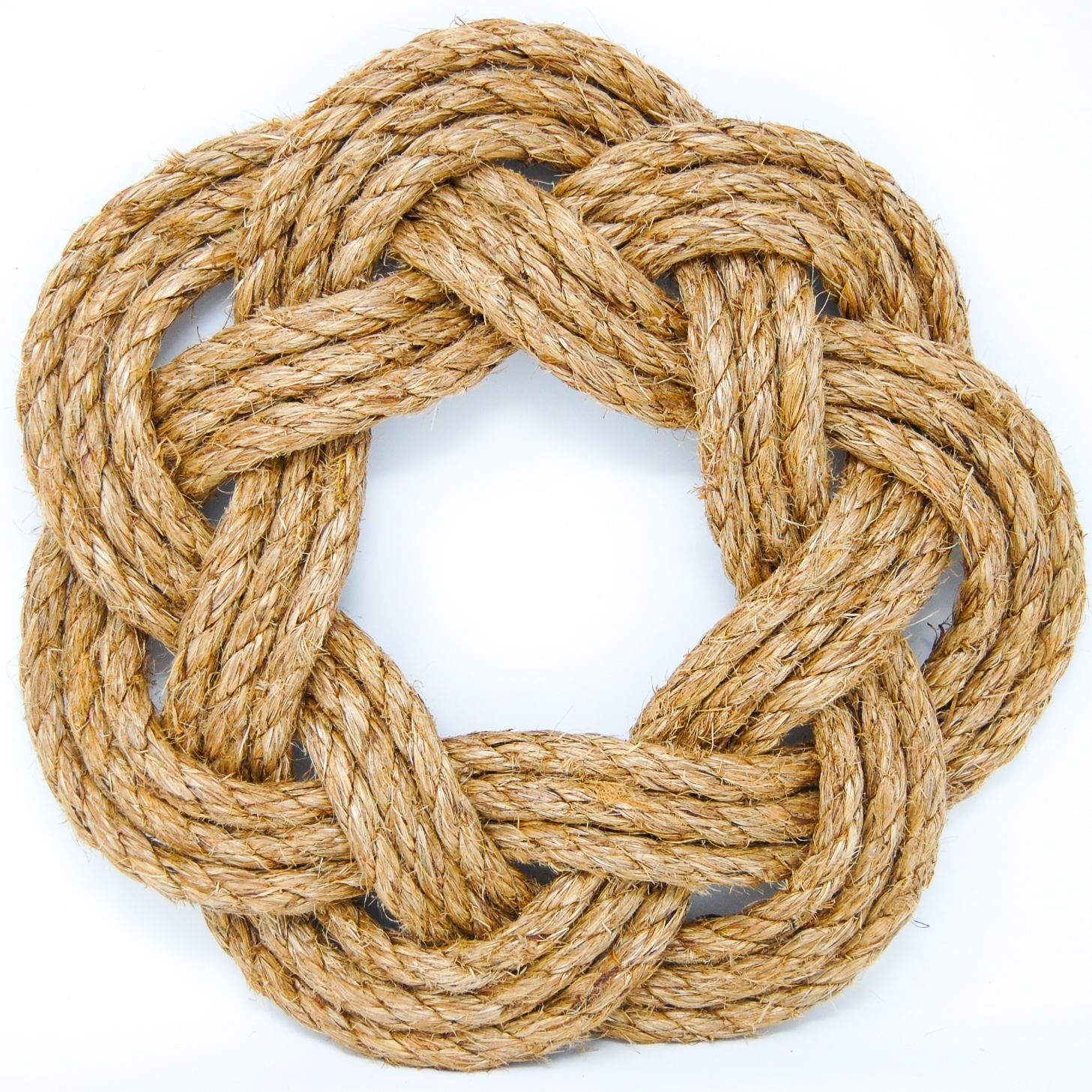 Hand Woven Rope Wreath